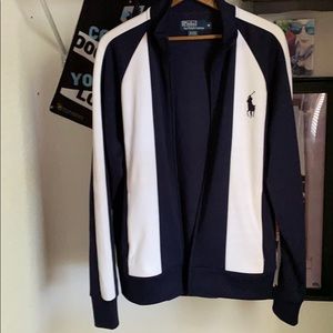 Men’s medium Polo by Ralph Lauren zip up jacket.